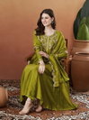 SI 289 Vichitra Silk Top With Bottom Dupatta Wholesale Clothing Suppliers In India